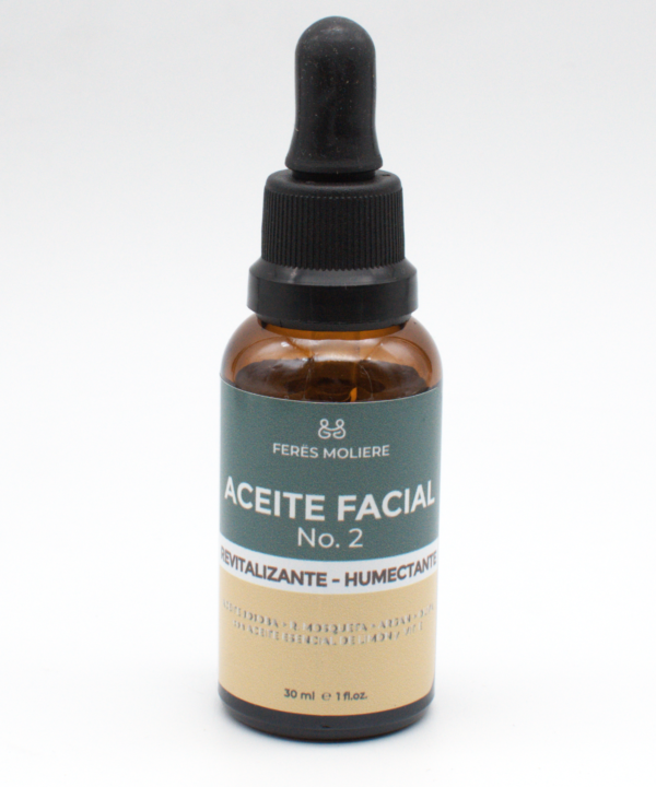 ACEITE FACIAL REVITALIZANTE HUMECTANTE ACEITE NRO 2 - TIPO DE PIEL: SECAS A MUY SECAS