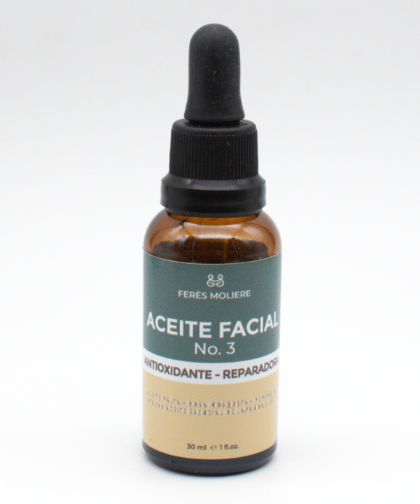 ACEITE FACIAL ANTIOXIDANTE REPARADORA ACEITE NRO 3 - TIPO DE PIEL: NORMAL A GRASA