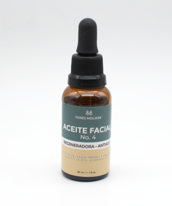 ACEITE FACIAL REGENERADORA ANTIAGE ACEITE NRO 4 - TIPO DE PIEL: MADURAS A SECA